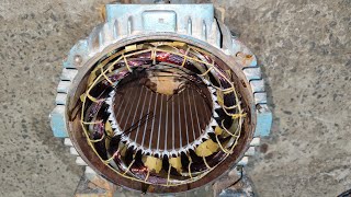 15 kw 1440 rpm Havells motor winding l alternators l electric motor l three phase electric motor