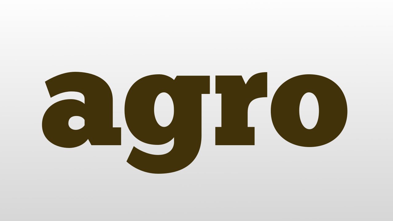 Agro Meaning And Pronunciation YouTube agro-meaning-and-pronunciation-youtube