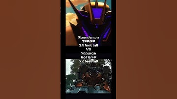 Soundwave (TFP) Vs. Scourge (RoTB)
