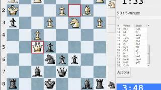 Chess World Live Blitz Vs Doktore 2098 - Benkos Opening A00 Chessworld