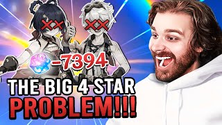 There Is a BIG Problem With 4 Stars In Genshin Impact....