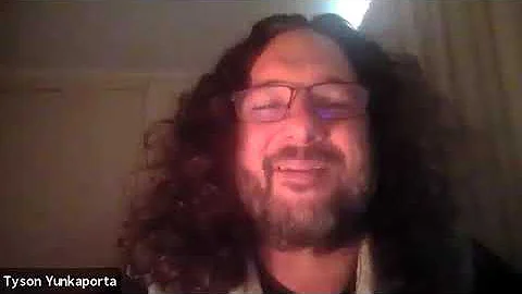 Tyson Yunkaporta's Zoom Meeting With Dr  Nicholas ...