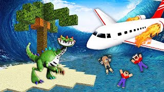 КРУШЕНИЕ НА ОСТРОВ ПИАНОЗАВР В МАЙНКРАФТ! ВЫЖИВАНИЕ MINECRAFT