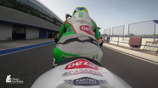 Andrea Sibaja, Piloto De Motociclismo Mantenimiento Y Mejora Física Para Pilotar La Moto