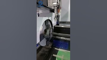 [SteviS Laser] Fully automatic 3-chuck 0 tailing fiber laser tube cutting machine with 160 mm chuck