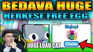 Herkese Bedava Tiki Egg - 75 Tane Açtım / Roblox Pet Simulator X