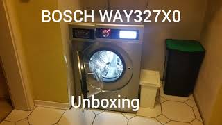 BOSCH WAY327X0 Unboxing, Anschluß und Testlauf. - YouTube