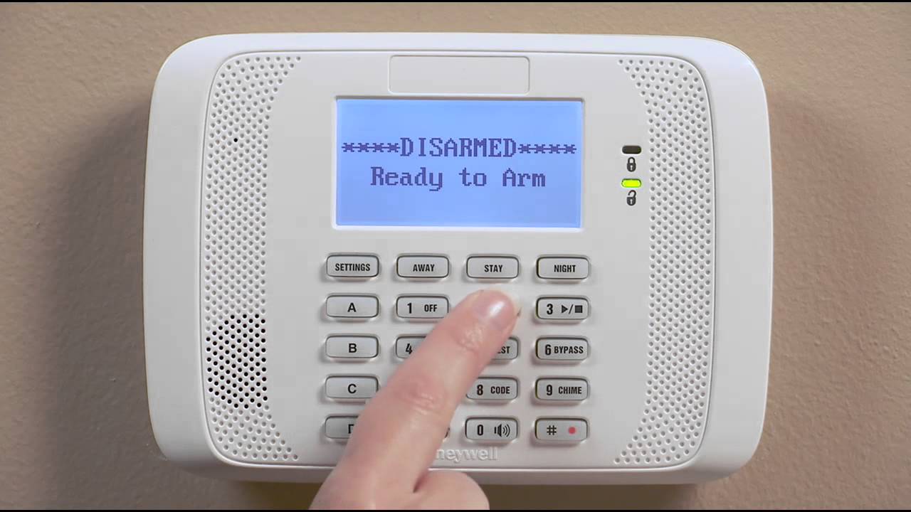 How to Honeywell 6162 Voice Alarm Keypad - YouTube