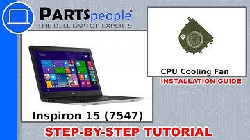 Dell Inspiron 15 (7547) Cooling Fan How-To Video Tutorial