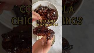 Coca cola chicken wings #food #cooking #recipe #chineserecipe #easyrecipe