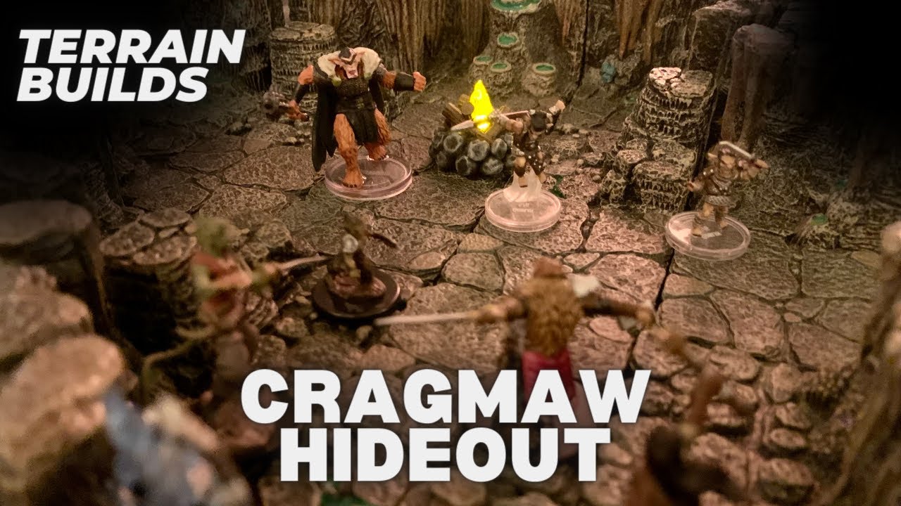 Cragmaw Hideout: D&D Terrain Build