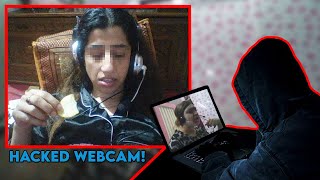 SCAMMER Left Speechless After I HACK Her Live Webcam!