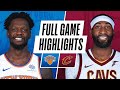 KNICKS at CAVALIERS | FULL GAME HIGHLIGHTS | December 29, 2020