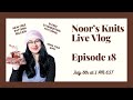 Noors knits live vlog episode 18 modern crochet crochet coaster tunisian crochet pattern