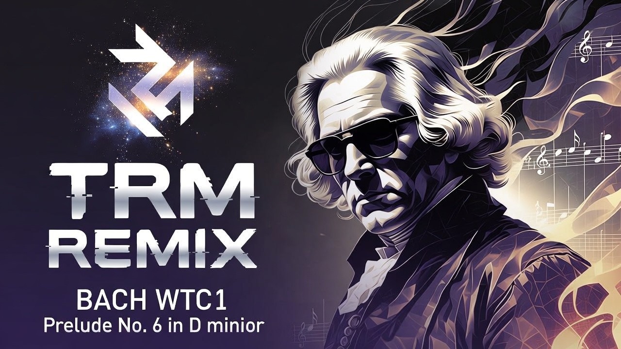 Bach WTC1 Prelude no 6 in D Reimagined
