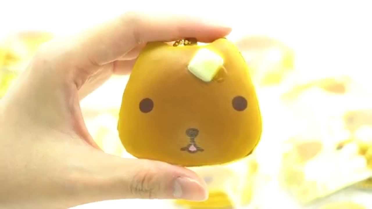 Kapibarasan pancake squishy charm / spongy charm