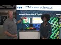 STMicroelectronics Demonstration of Real-time Object Detection and Tracking