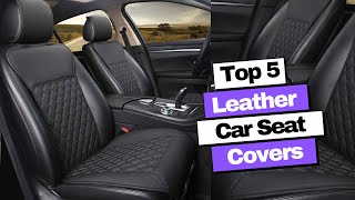Best Leather Car Seat Covers on Amazon 2023 | Universal Covers
