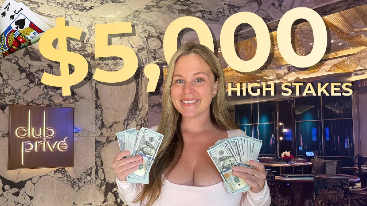 Intense Blackjack Session at the Bellagio