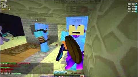 Minecraft Factions ice: Pokebass1 hacking!