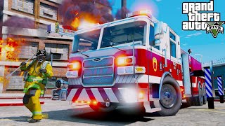 New GTA 5 Firefighter Mod Live (LSPDFR Fire Callouts)
