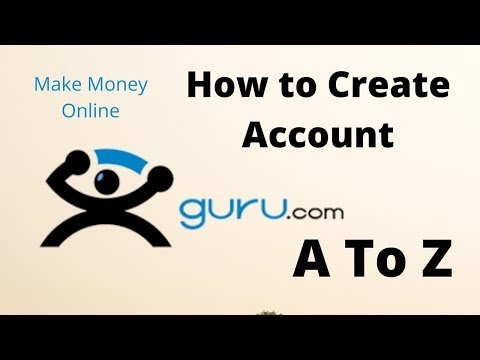 How to Create Account on Guru.com