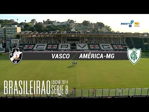 Gols - Vasco 1 x 1 América-MG - Série B 2014 - 19/04/2014