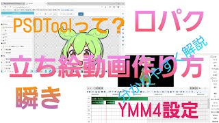 立ち絵動画作成方法をわかりやすく解説！口パクと瞬きをさせる方法を詳しく解説します。初心者でも簡単に立ち絵動画が作れるようになる!?