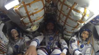 大西宇宙飛行士 ソユーズMS-01宇宙船（47S）船内映像 / Flight highlight of Soyuz 47S(MS-01) in crew cabin