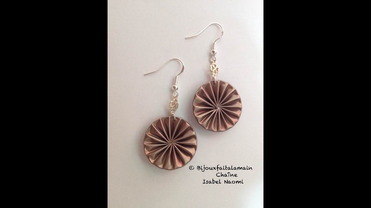 DIY CREATIVA: Comment-faire des boucles d'oreilles avec le kit - YouTube