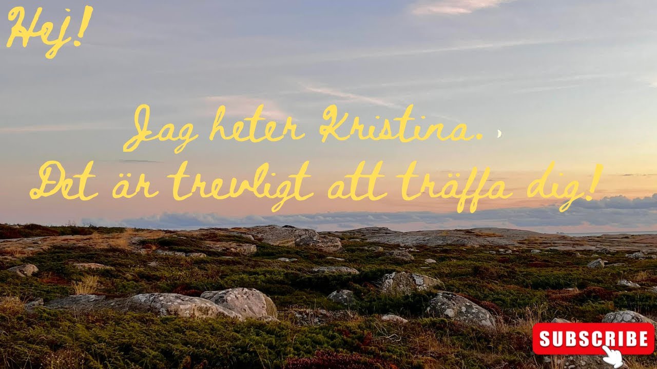 American In Sweden! Its nice to meet you