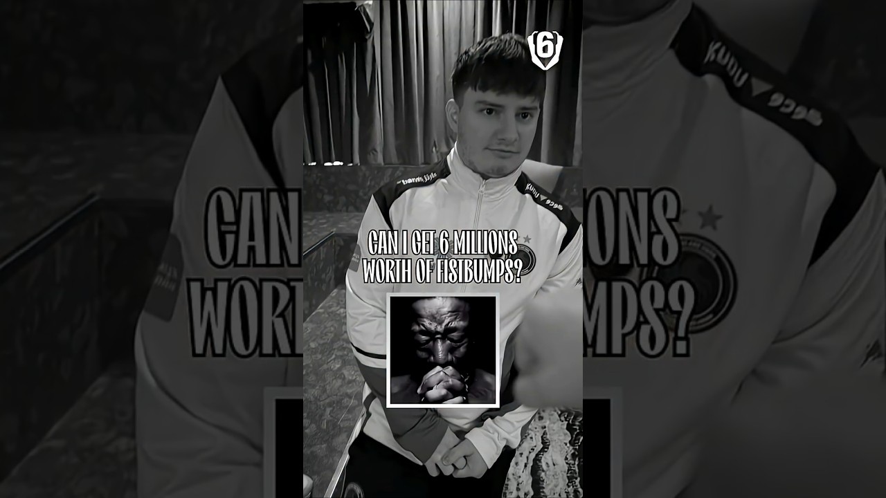 How many fist bumps does it take to reach $6m