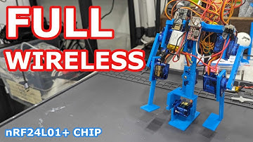 3-Legged Walking Robot: Wireless Control with NRF24L01+ & Ubuntu