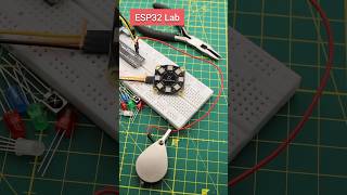 ESP32 Touch Sensor Magic ✨ Light Up with a Single Tap! #esp32 #arduino