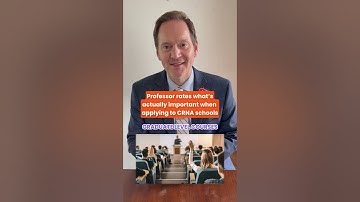 What You Really Need To Get Into CRNA School 🚀