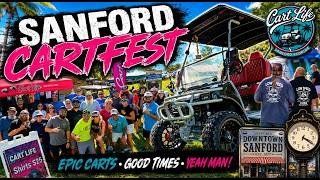 EP 185 - Cart Life at the First Sanford CartFest - An Awesome Golf Cart Event!