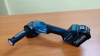 Unbox and review Makita Cordless Angle Grinder GA006GZ