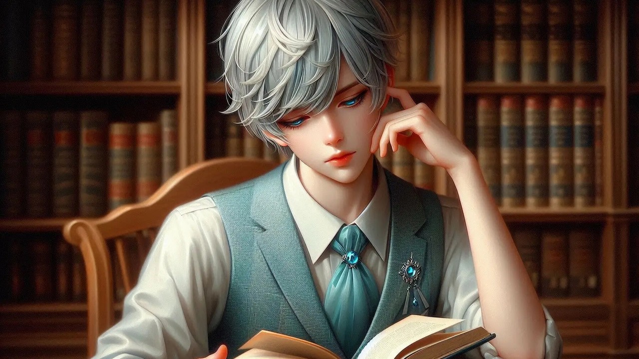 March Aquamarine Library Ambience | Classical Study & Reading BGM | 30 Min Loop