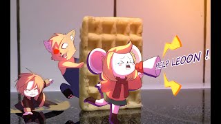 Waffle falling over #moushley #re4
