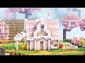 Minecraft how to build a cherry blossom house