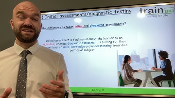 L4 CET - Initial & Diagnostic Assessments
