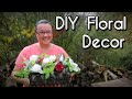 This MADE the ROOM! DIY Floral Decor - Silk Flower Designing