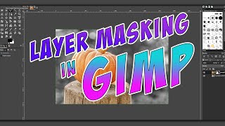 Layer Masking in GIMP