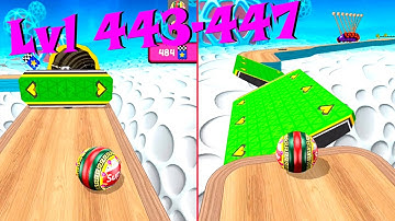 Going Balls Super Speedrun New update gameplay Levels 443-447