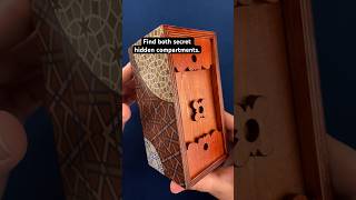 Find both hidden compartments in the Seasons Winter Time box. #puzzlesolving