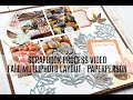 Scrapbook Process Video - Fall Layout / PaperPerson