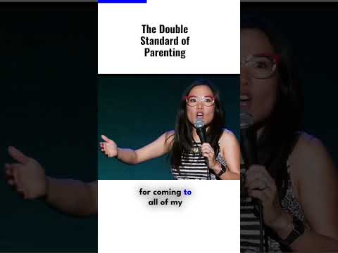 Double standard of parenting I Ali Wong #shorts #comedy #standup #standupcomedy #aliwong