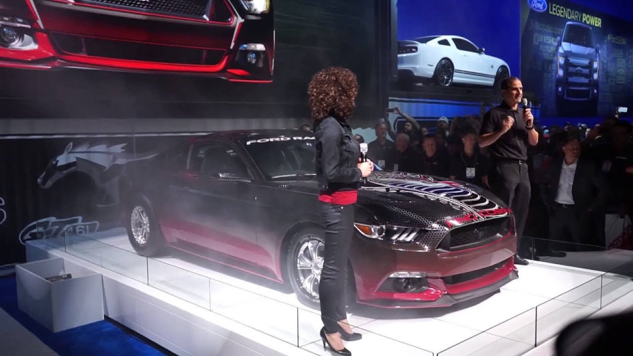 2015 King Cobra Mustang Concept Reveal @ SEMA 2014 - YouTube