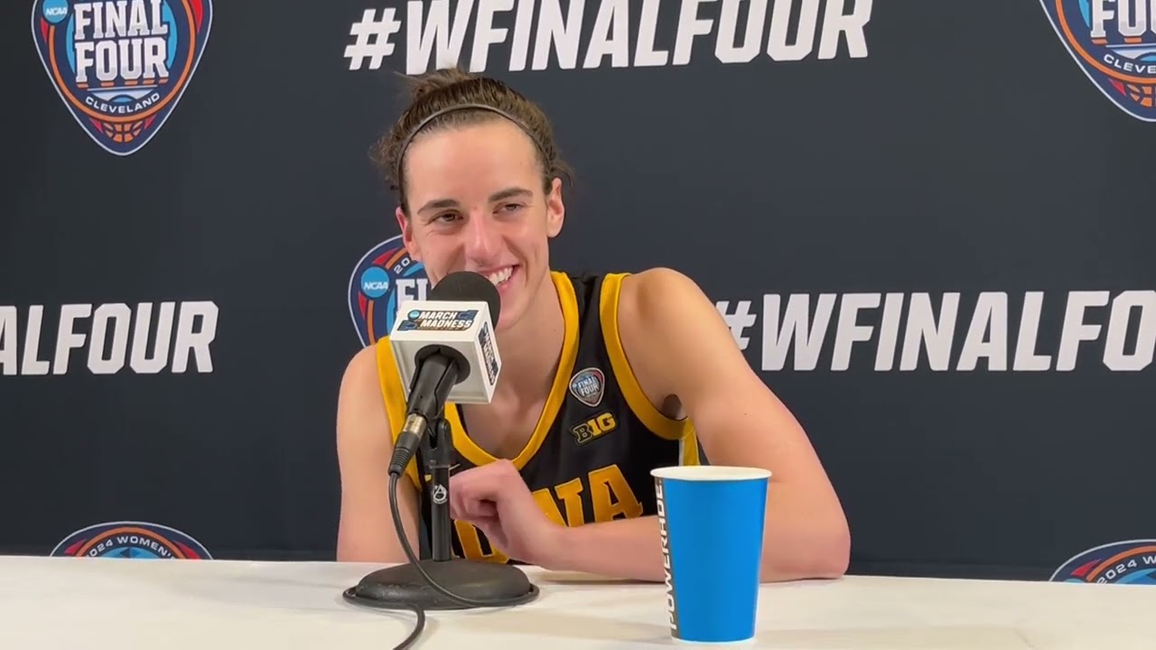 Caitlin Clark thankful in final press conference as an Iowa Hawkeye after NCAA championship loss