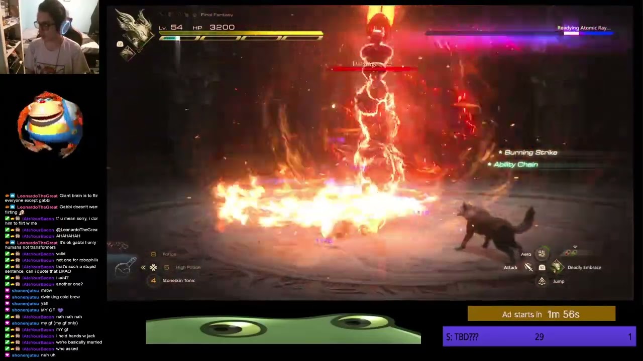 Final Fantasy 16 Final Fantasy Mode: Iron Giant No Damage with Restrictions